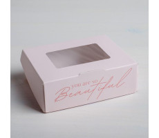 Коробка складная «Beautiful», 10*8*3,5см